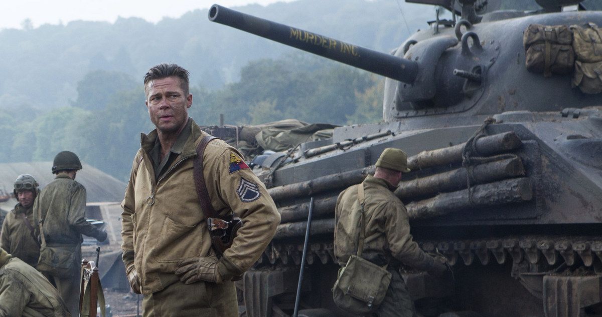 Fury Preview Has Brad Pitt Fighting an Unstoppable Tiger Tank