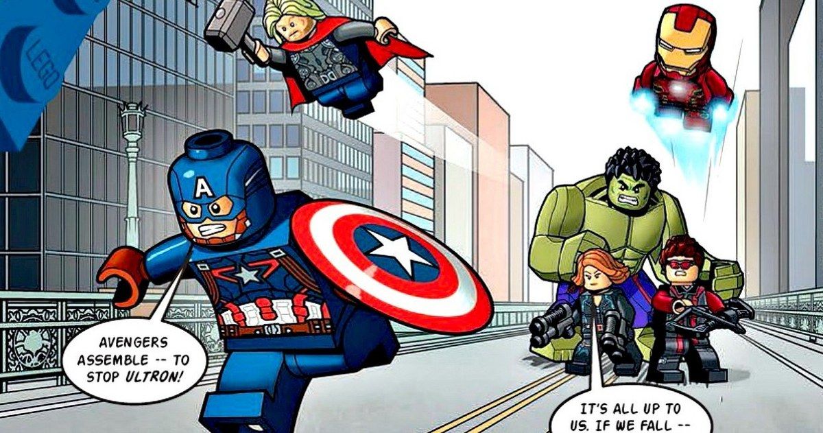 Avengers: Age of Ultron LEGO Comic Shows an Epic Battle