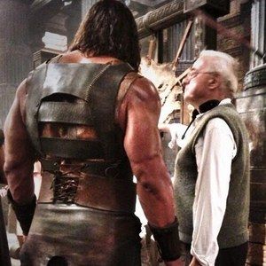 Dwayne Johnson Reveals More of His Costume in Hercules Set Photo