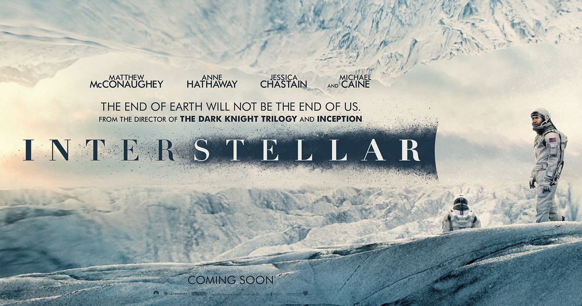 Interstellar Poster Takes McConaughey to a Frozen Planet