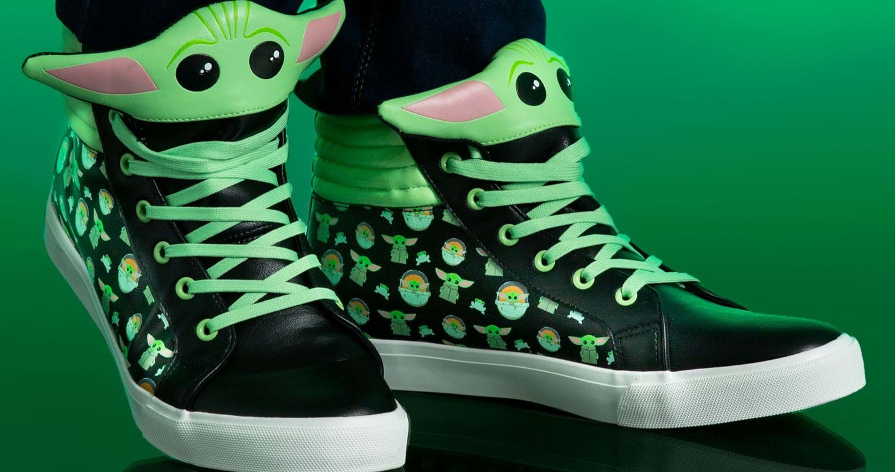 These New Baby Yoda Shoes Will Bring the Power of the Force to Your Feet