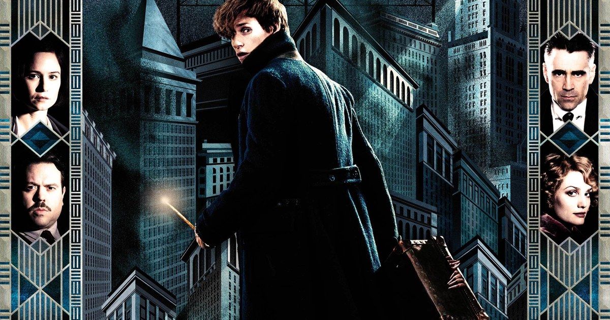 Fantastic Beasts Comic-Con Poster Welcomes Newt to America