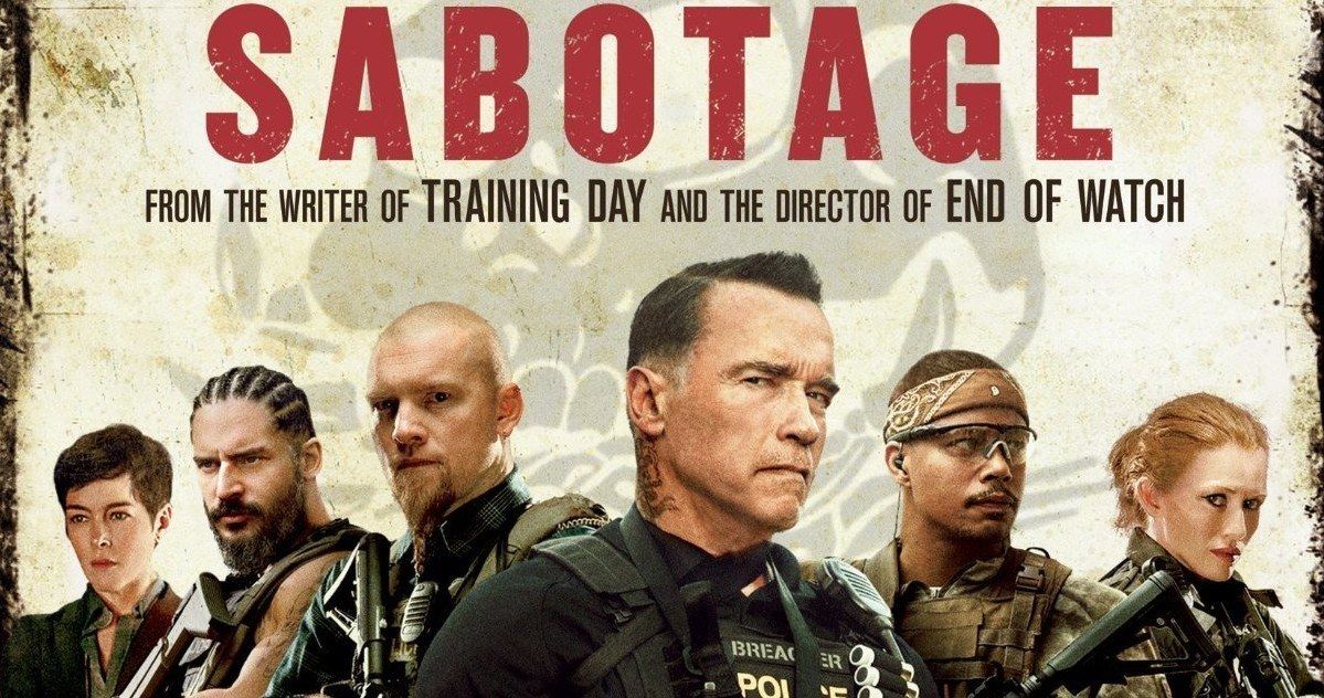 Win Sabotage Starring Arnold Schwarzenegger on Blu-ray
