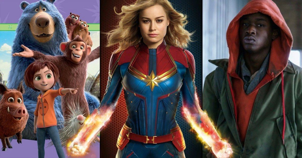 Will Captain Marvel Hold Strong Against Wonder Park &amp; Captive State This Weekend?