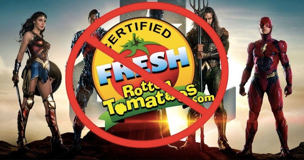 Rotten Tomatoes Justice League Score Leaks, and It's Rotten