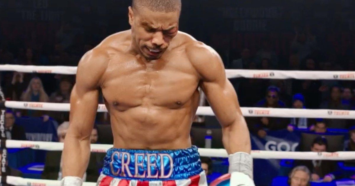 Michael B. Jordan Gets Knocked Out for Real in Creed Set Video
