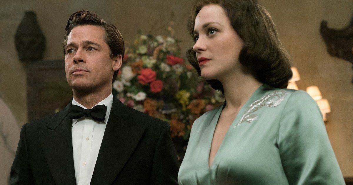 Robert Zemeckis' Allied Trailer Unites Brad Pitt &amp; Marion Cotillard