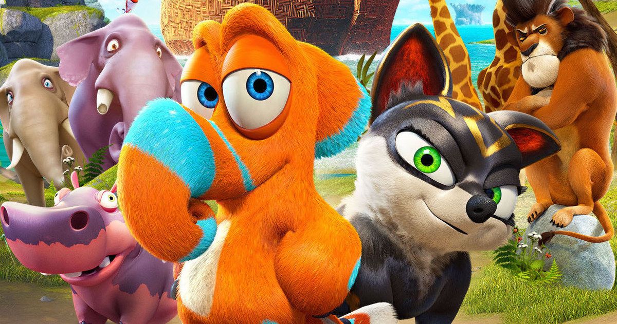 All Creatures Big and Small Clip Goes Onboard Noah's Ark | EXCLUSIVE