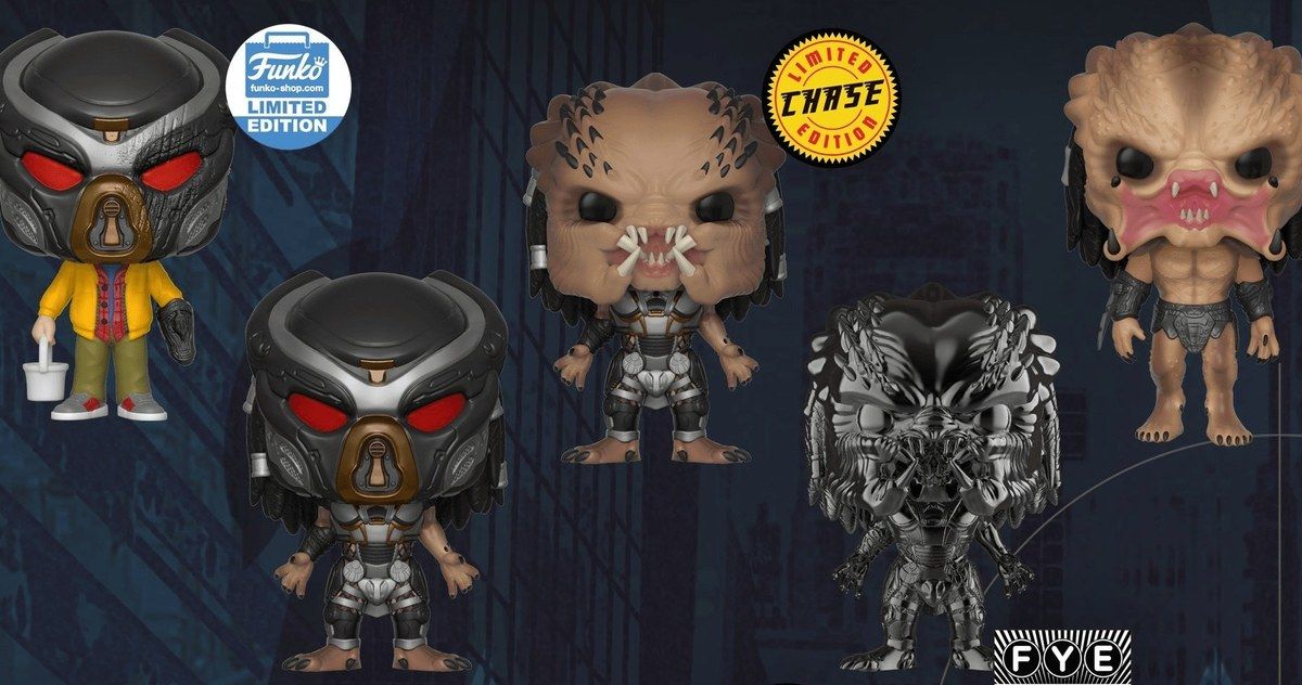 The Predator Funko Pop Toys Reveal Movie Spoilers?