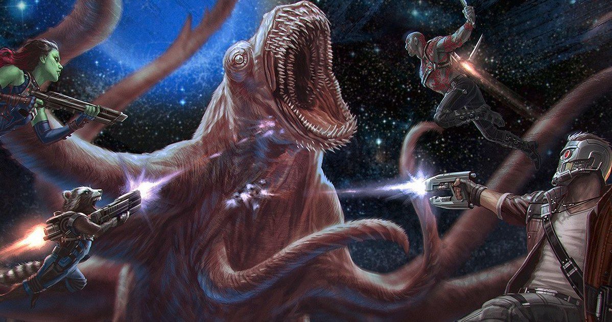 Guardians of the Galaxy 2 Art Shows Off a Scary New Monster