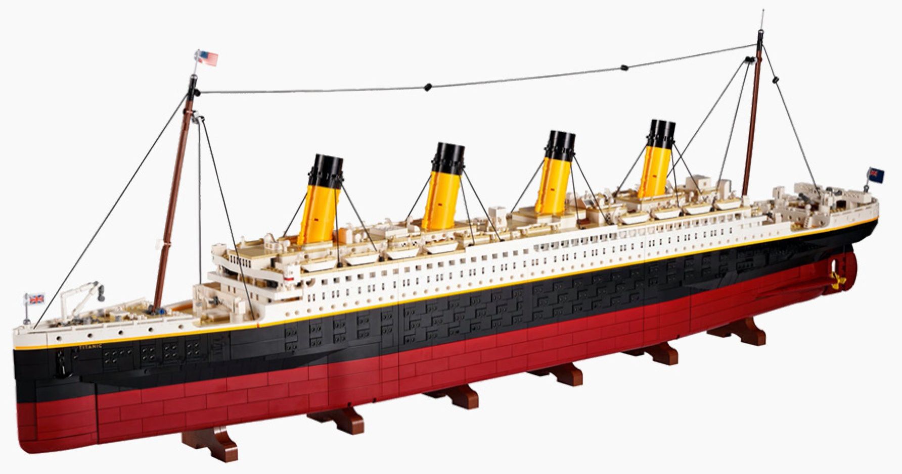 LEGO's Titanic Set Is the Company's Largest Ever with 9,090 Pieces