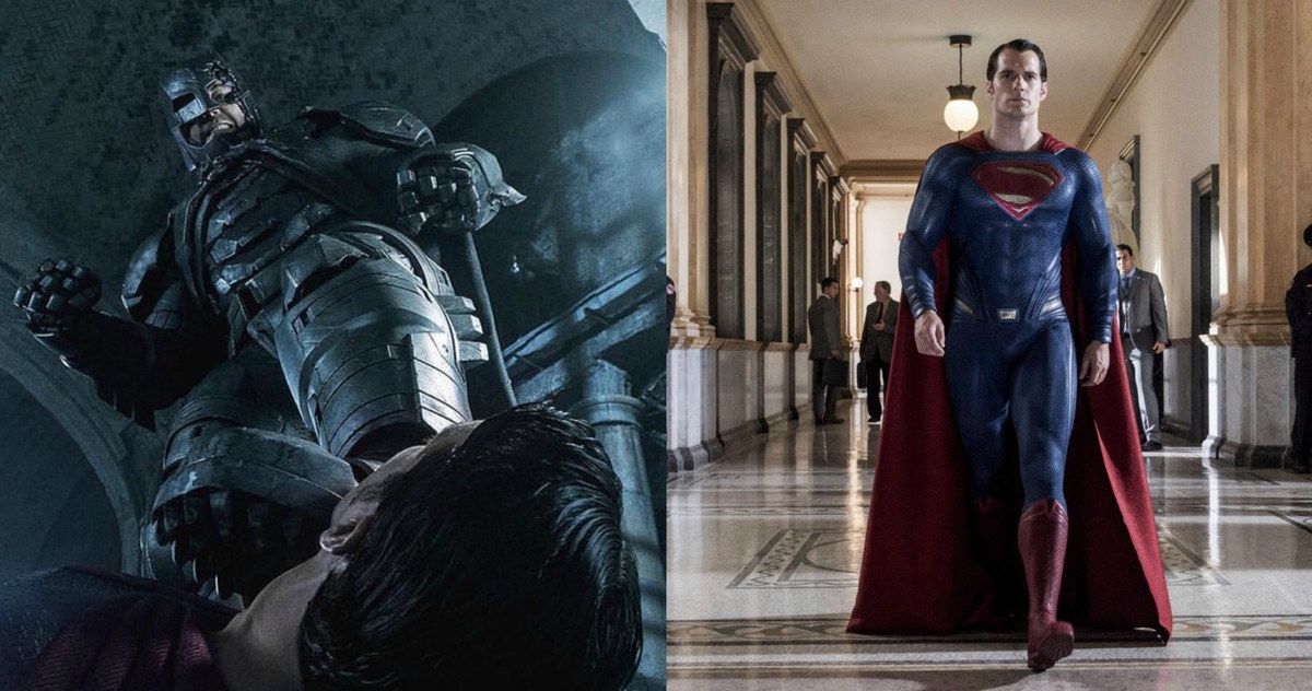 Batman v Superman Big Fight Spoiler &amp; New Photos Revealed