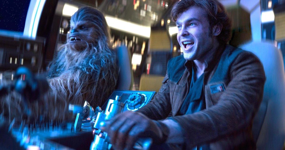 Chewbacca Becomes Han's Co-Pilot in First Solo Clip