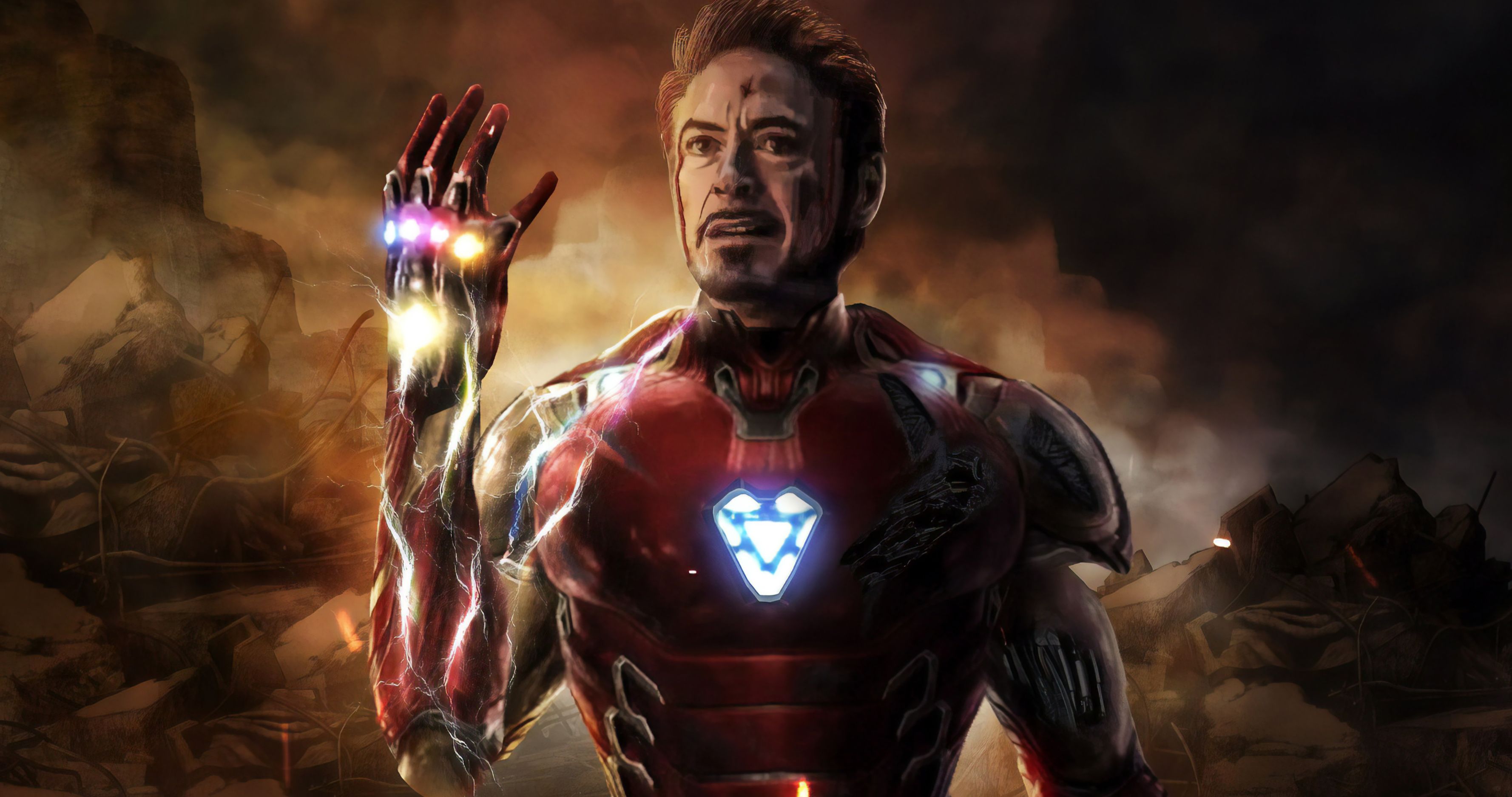 2. Blonde Hair Tony Stark in Avengers: Endgame - wide 4