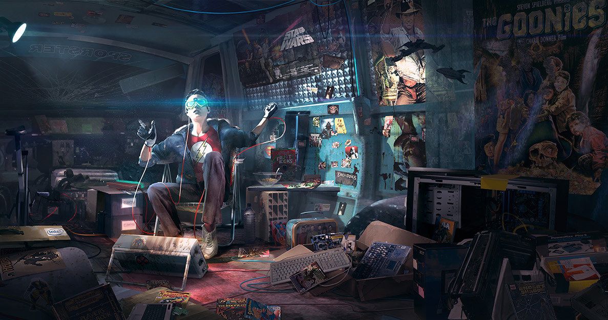 Ready Player One Set Video Shows Off Spielberg's Dystopian Universe