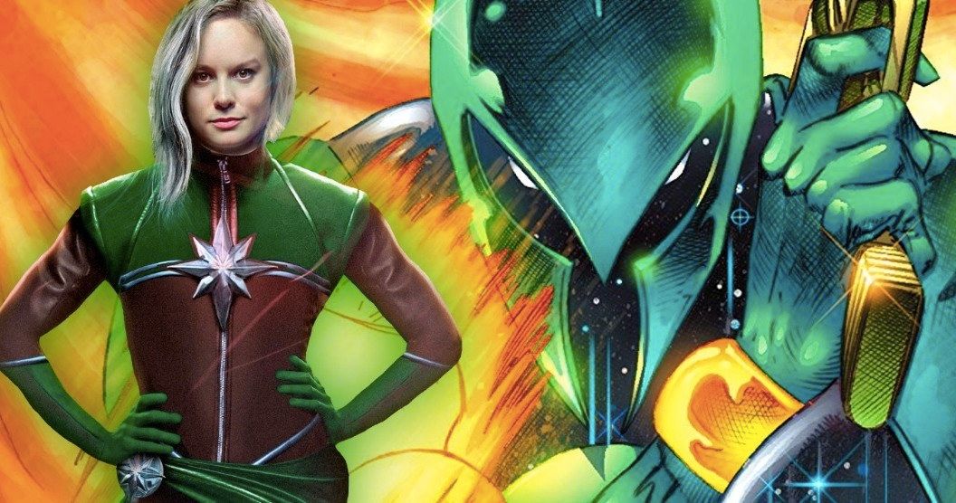 Brie Larson's Green Captain Marvel Costume Explained