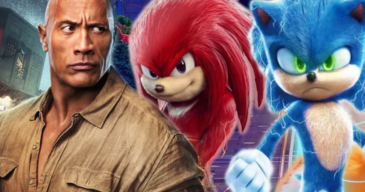 Sonic the Hedgehog Fans Really Want The Rock as Knuckles in Sonic 2