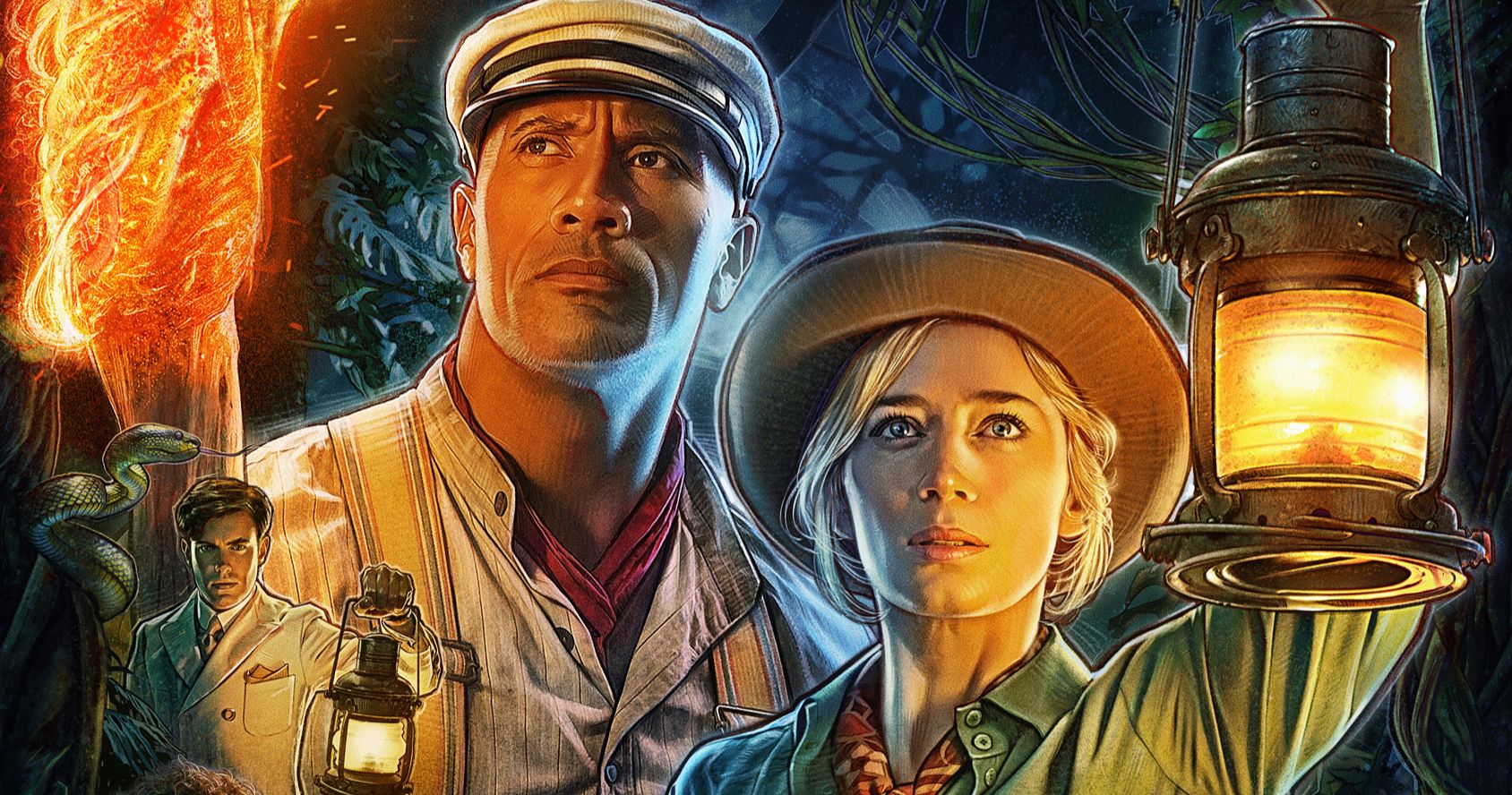 New Jungle Cruise Trailer Takes The Rock for a Ride on Disney+ Premier Access This July