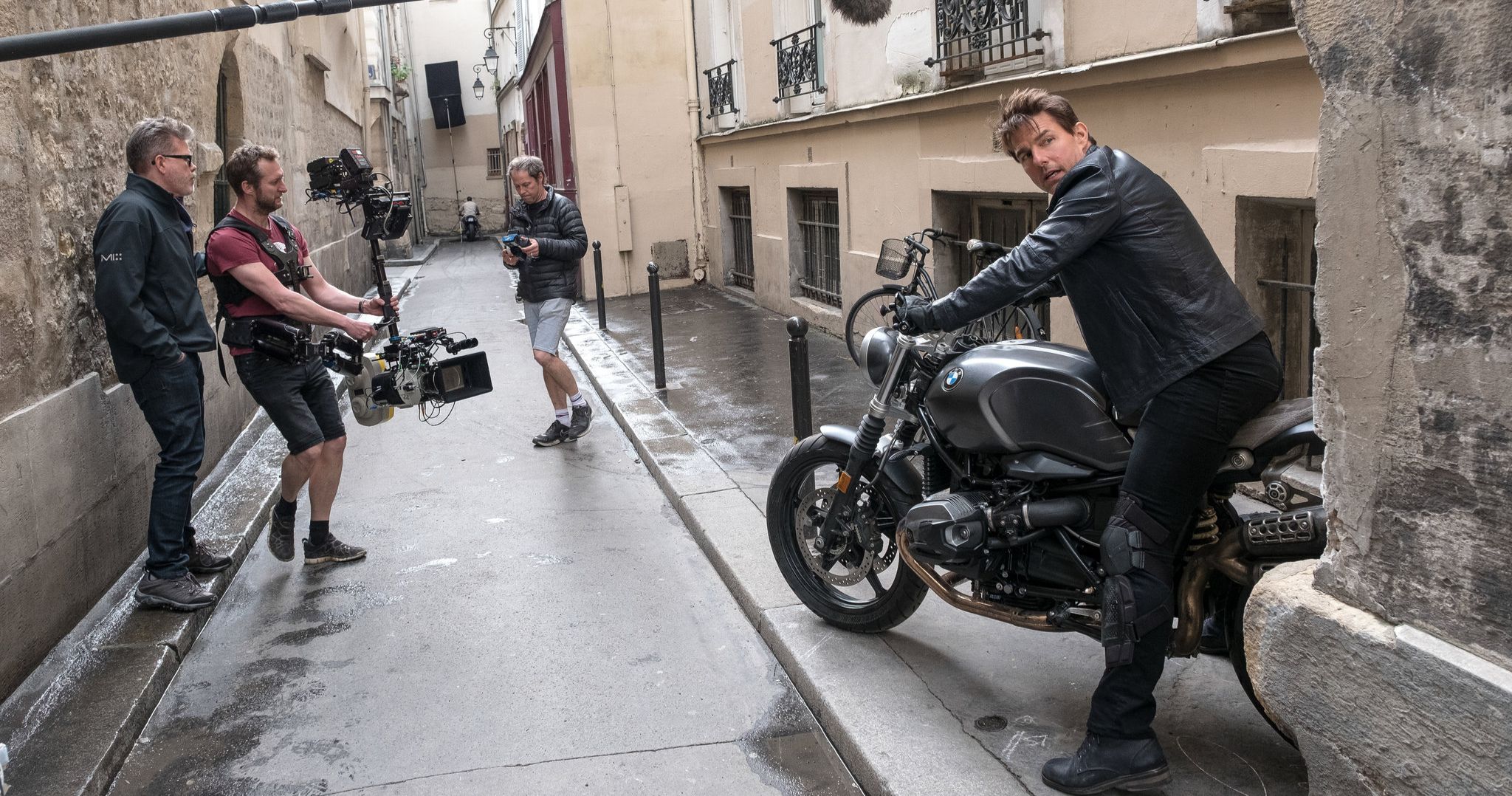 Tom Cruise Returns to Mission: Impossible 7 Set with Insane Motorcycle Stunt