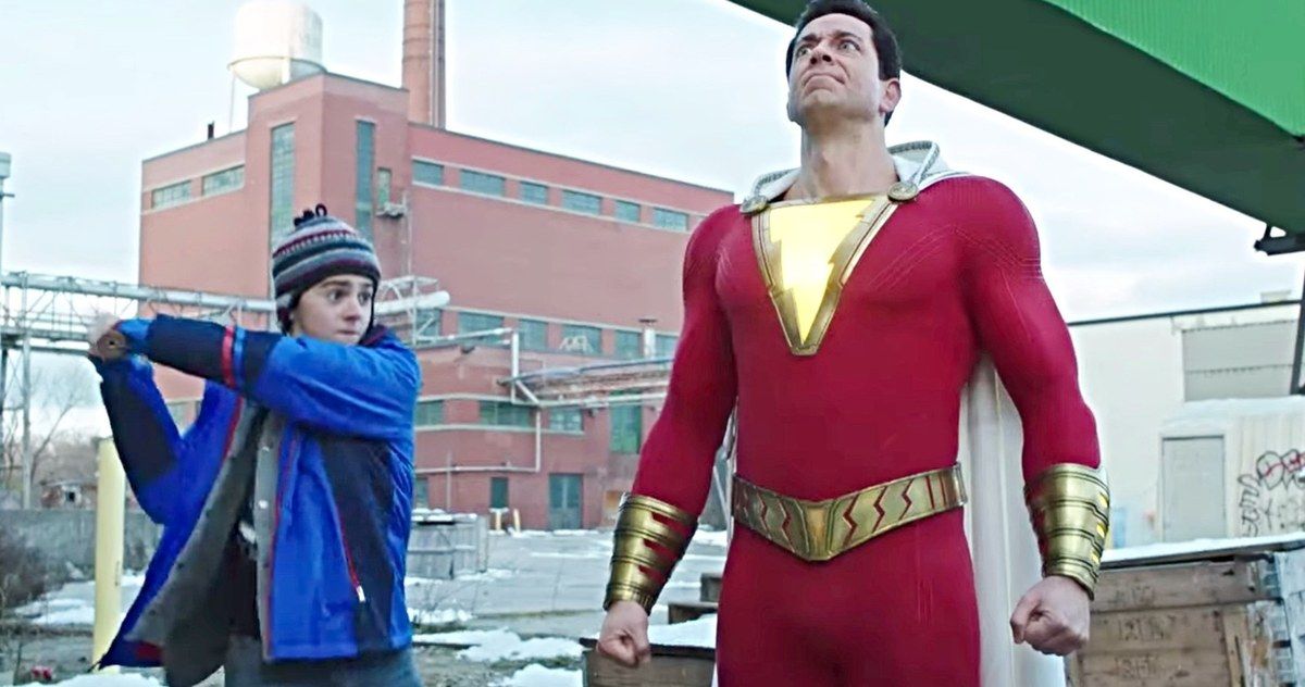 Shazam! TV Spot Sends Billy Batson Soaring Like Superman
