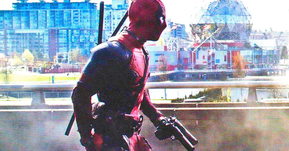 Deadpool Is Ready for a Gun Fight in Latest Photo