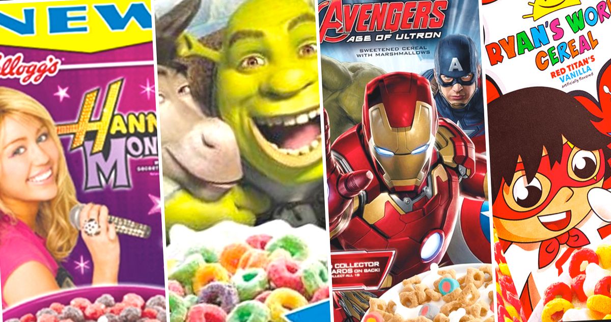 13 Cereals Based on Movies and TV Shows