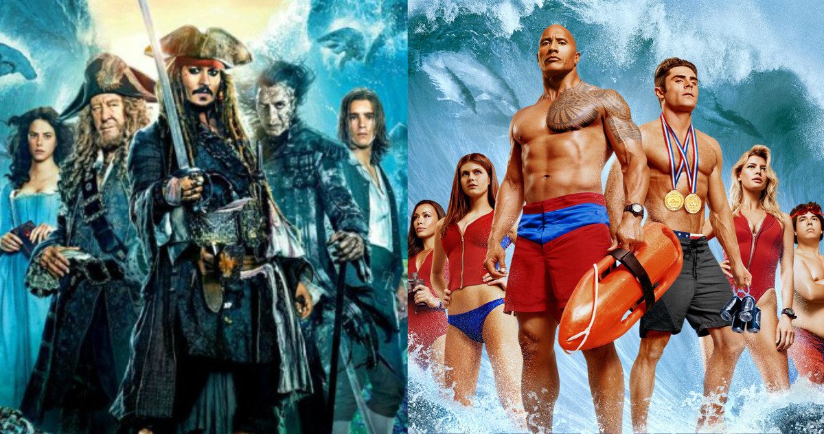 Can Baywatch Beat Pirates 5 at the Memorial Day Box Office?
