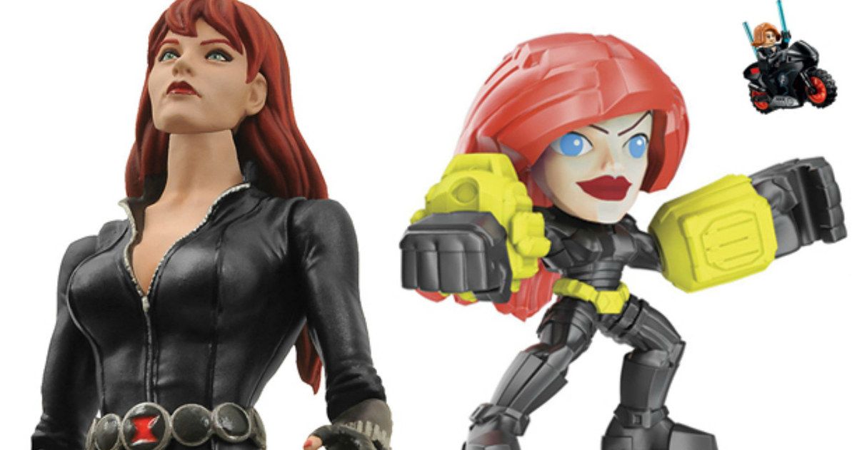 Black Widow Dominates New Civil War Toys and Merchandise