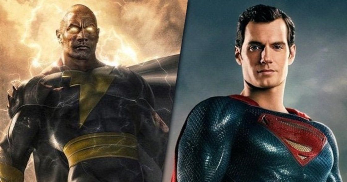 Henry Cavill Superman Rumored For Black Adam 2 With Dwayne Johnson
