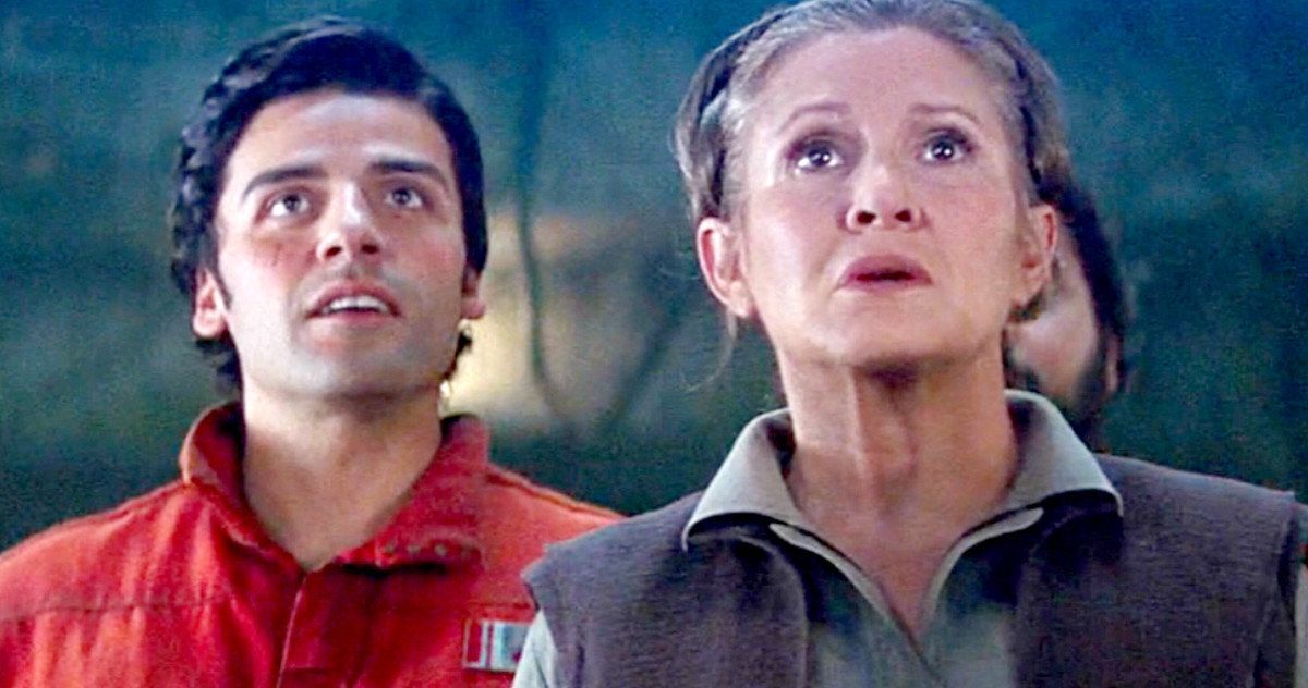 Oscar Isaac Remembers Intense Star Wars 8 Scene with Carrie Fisher