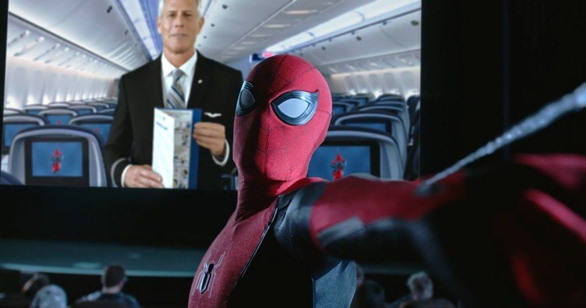 Spider-Man Flies the Friendly Skies in United Airlines Safety Video