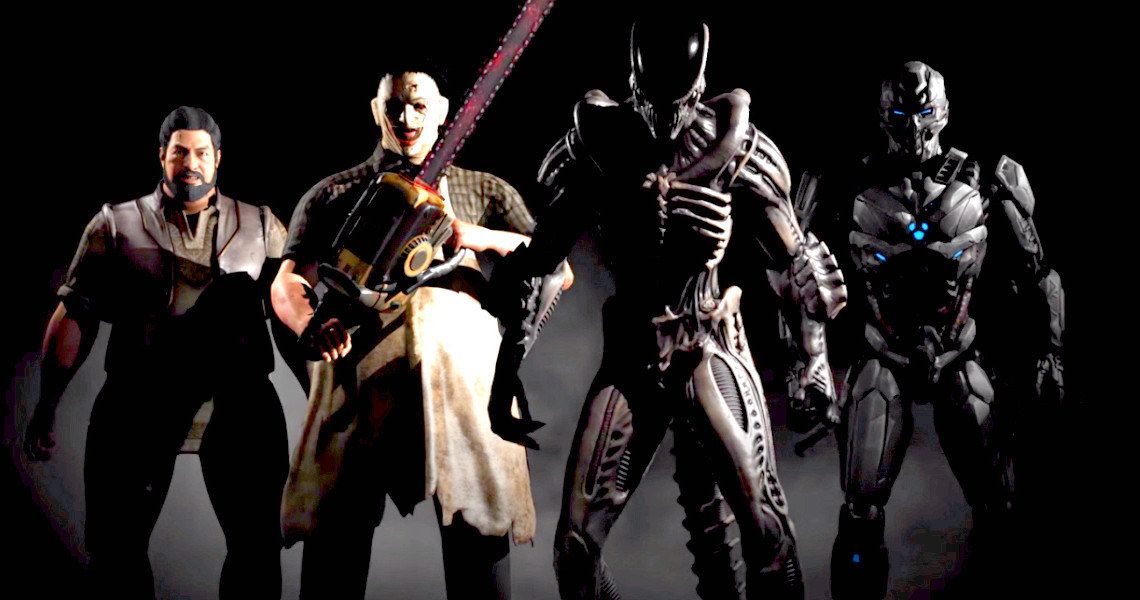 Leatherface &amp; Alien Xenomorph Are Coming to Mortal Kombat X