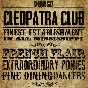 Django Unchained Cleopatra Club Infographic