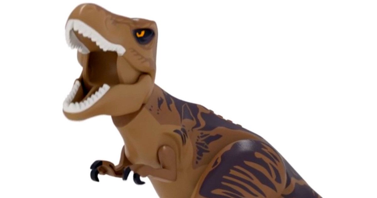LEGO Jurassic World Game Trailer Unleashes the T-Rex