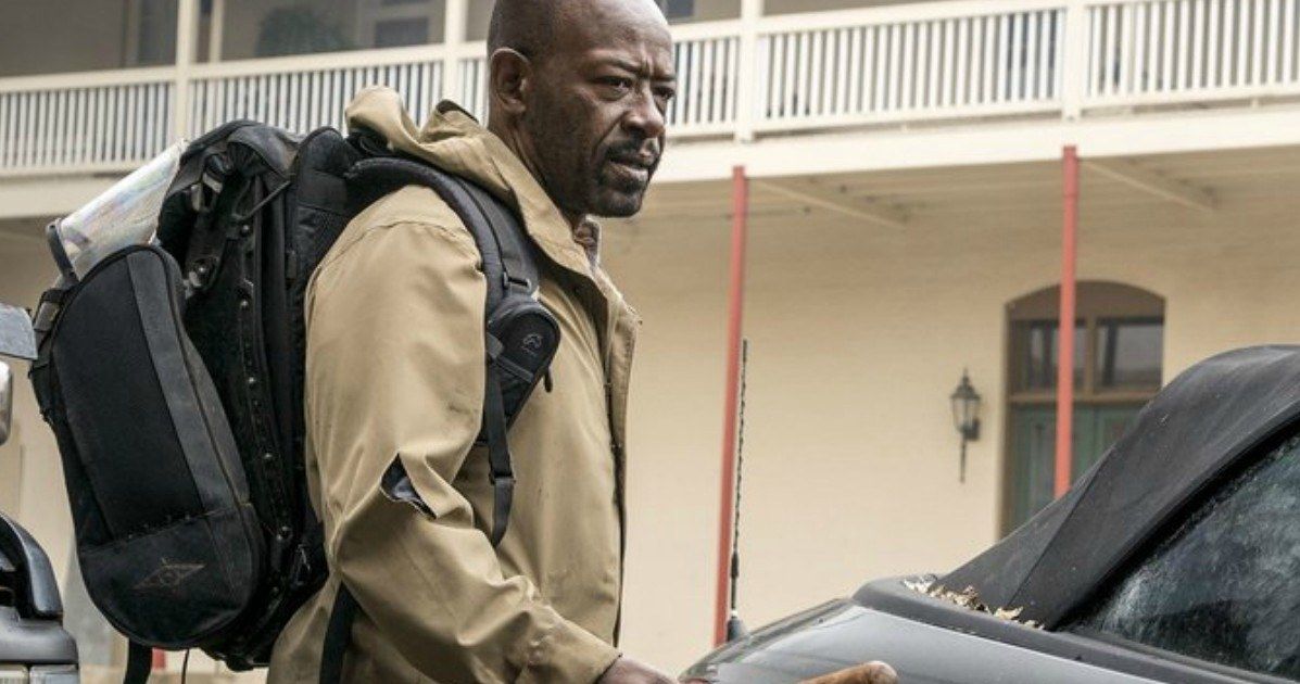 First Fear the Walking Dead Crossover Photos Show Morgan in Danger