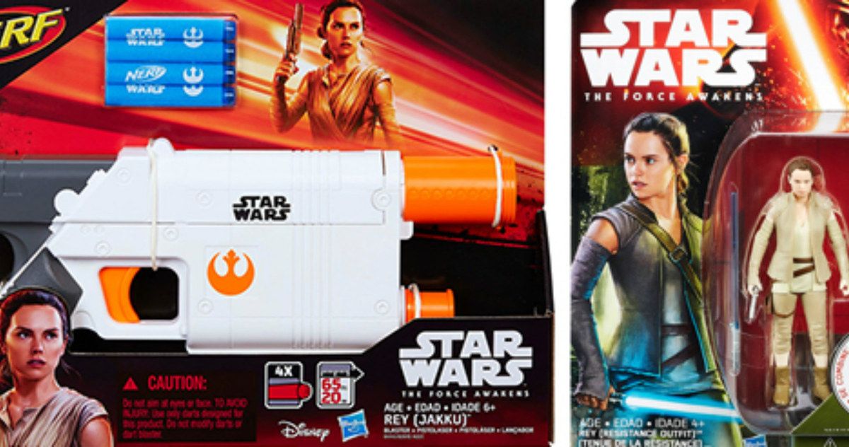New Star Wars: The Force Awakens Toys Include a Lot of Rey