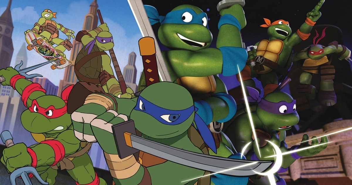 1980s Ninja Turtles Return in Nickelodeon's TMNT Clip