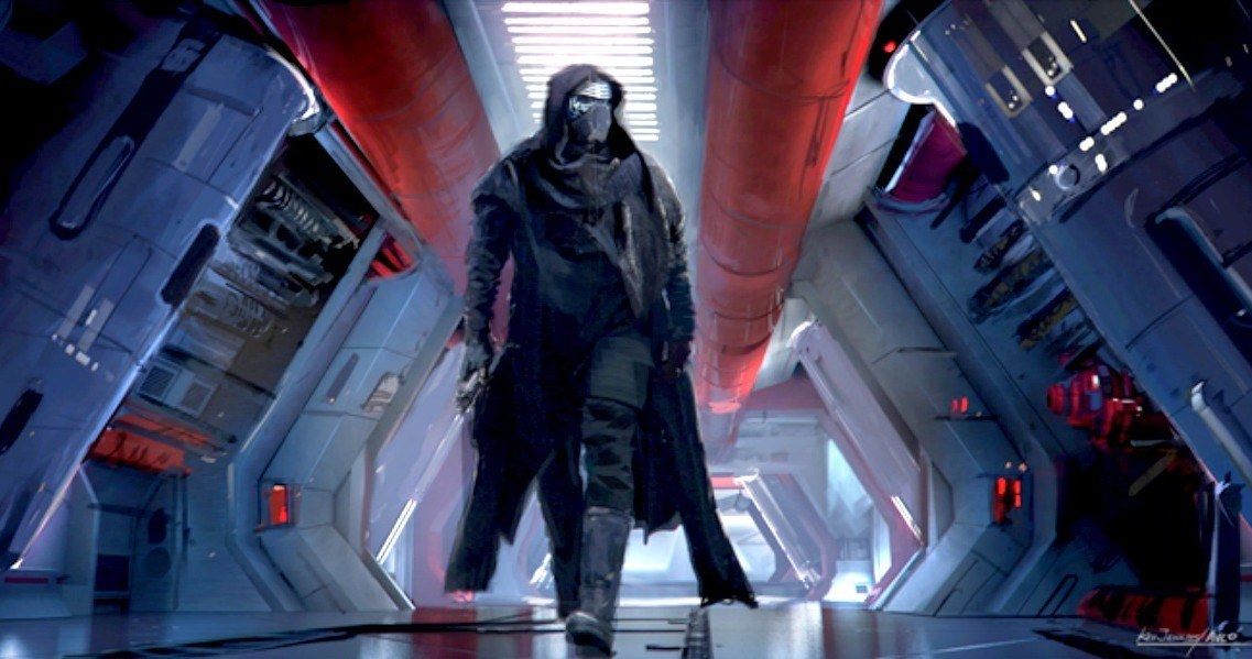 Here's What Kylo Ren Almost Looked Like in Star Wars: The Force Awakens