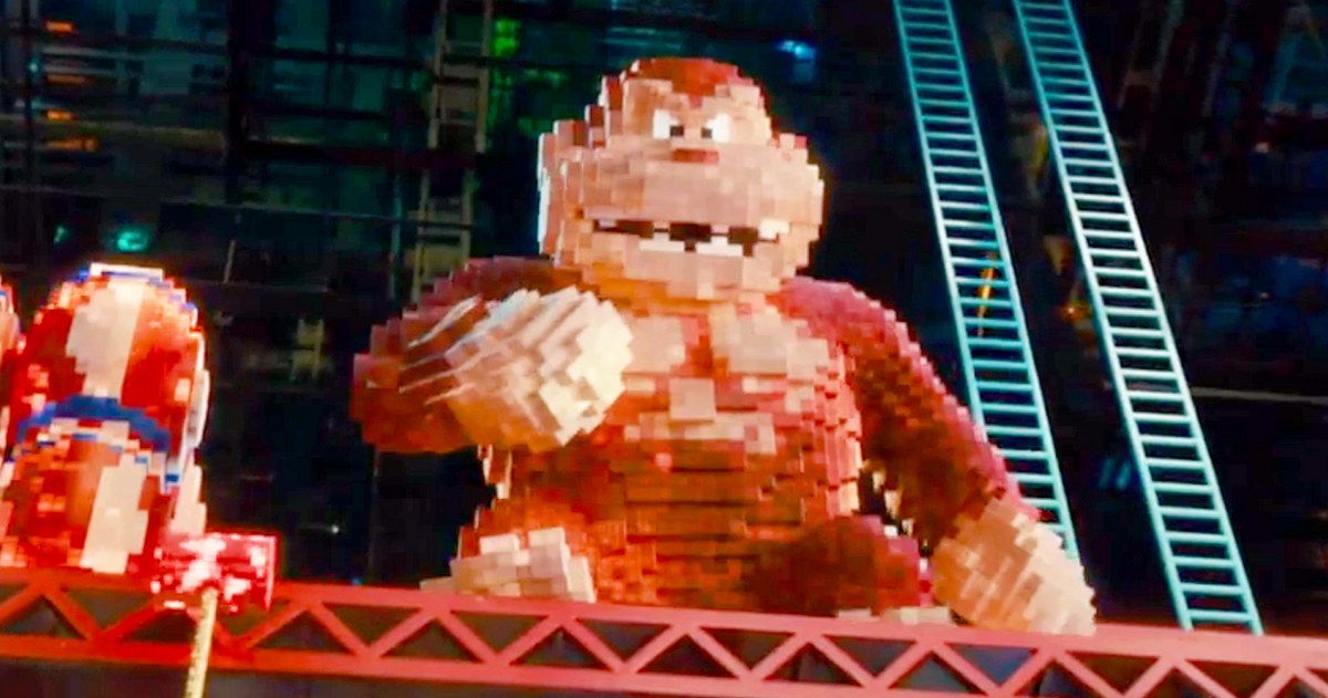 Pixels Preview Teases 80s Video Game Characters &amp; Epic Ending