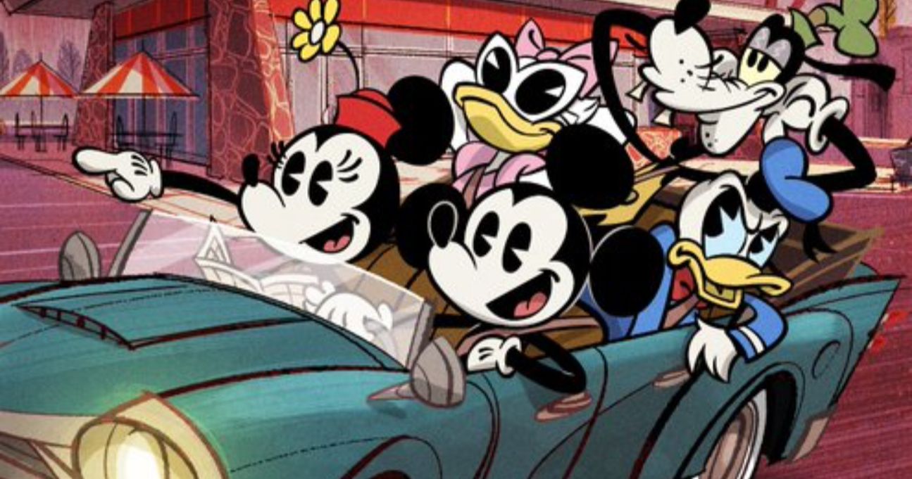 The Wonderful World of Mickey Mouse Poster Goes Cruising with Mickey &amp; Friends on Disney+