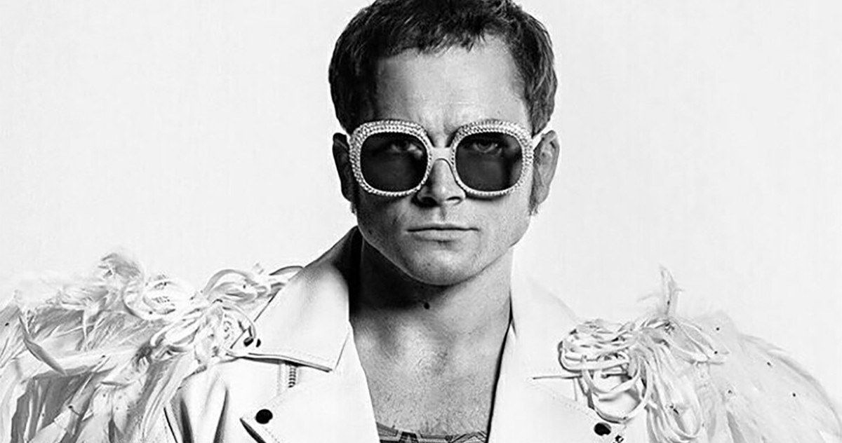 Rocketman Photos Reveal Taron Egerton's Elton John Transformation