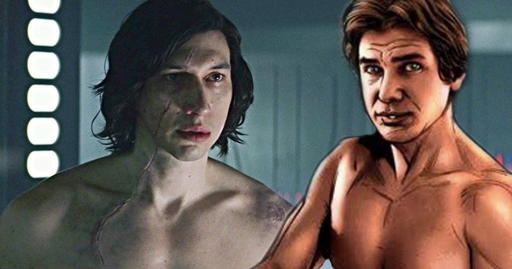 Han Solo Goes Shirtless in Star Wars Comic Tribute to Ben Swolo