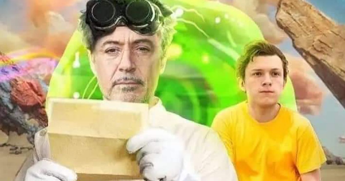 Robert Downey Jr. and Tom Holland Are Rick and Morty in Live-Action Movie Fan Art