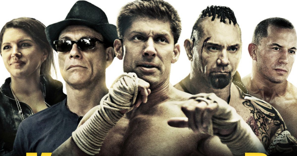 Kickboxer Vengeance Poster Teams Bautista &amp; Van Damme