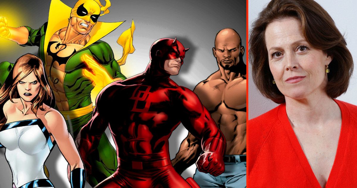 Sigourney Weaver Is the Villain in Marvel's Defenders Netflix Series
