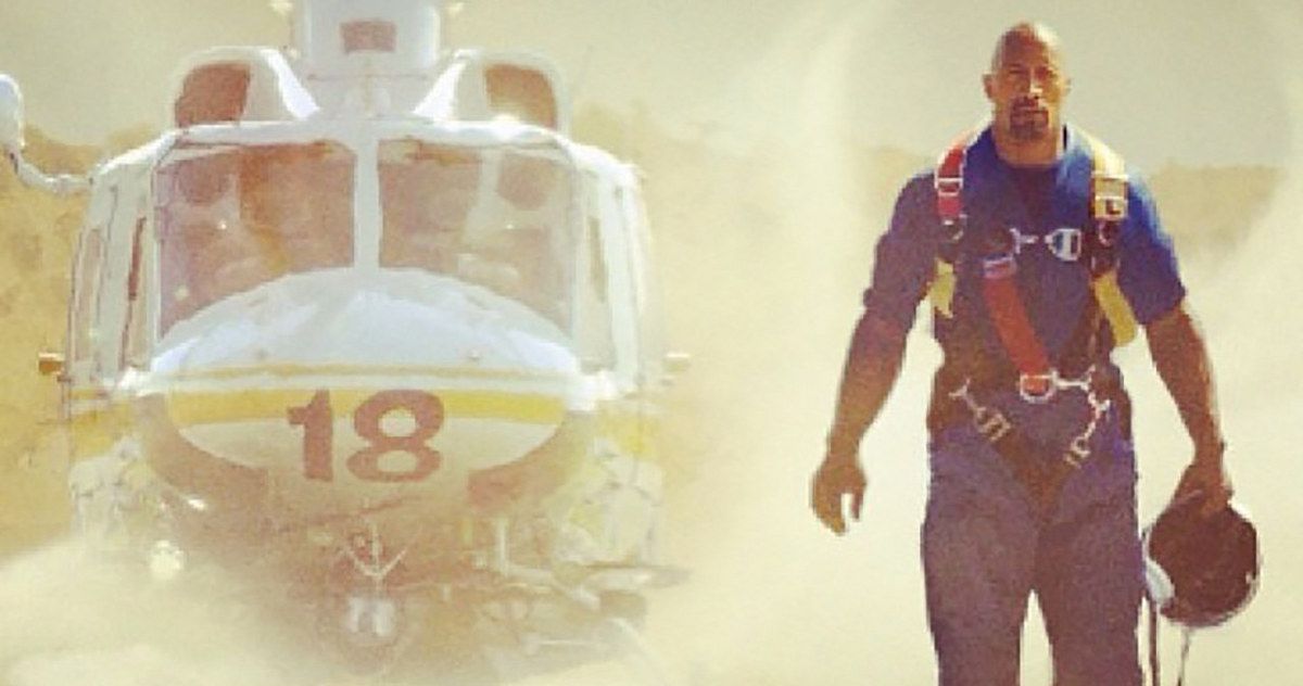 First Look at Dwayne Johnson in Earthquake Movie San Andreas