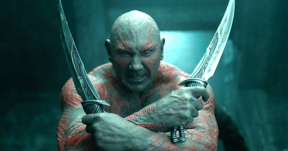 Dave Batista Talks Drax the Destroyer in Guardians of the Galaxy | EXCLUSIVE