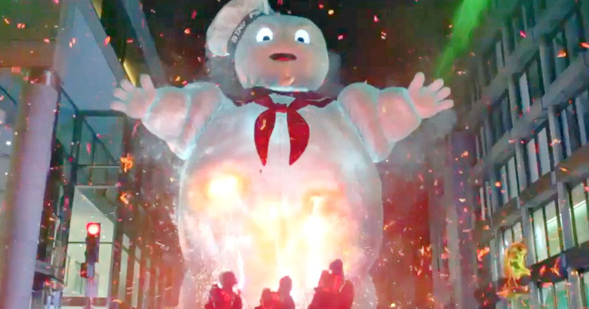 Stay Puft Marshmallow Man Returns in New Ghostbusters TV Spots