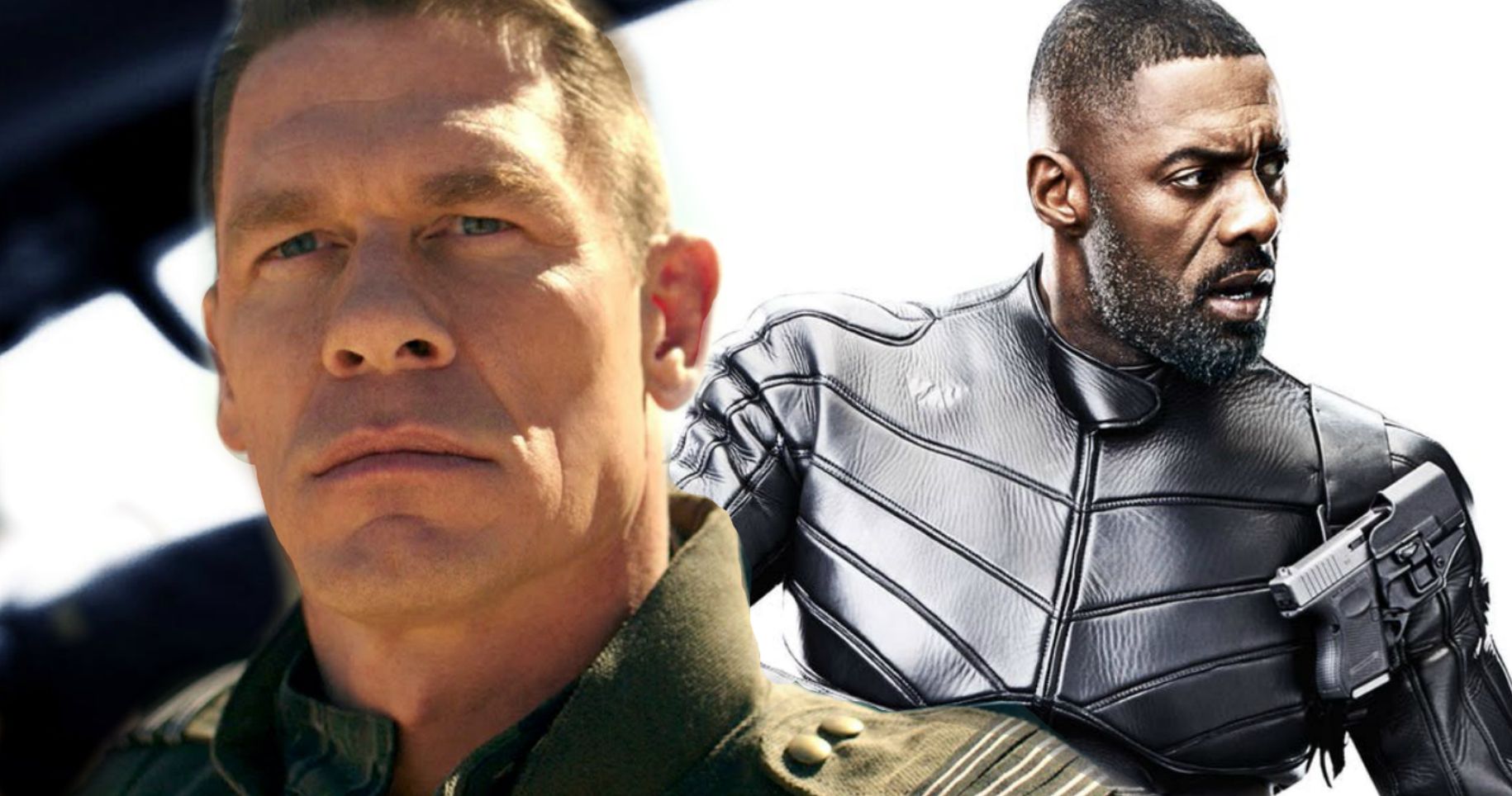 The Suicide Squad First Look at Idris Elba & John Cena On Set