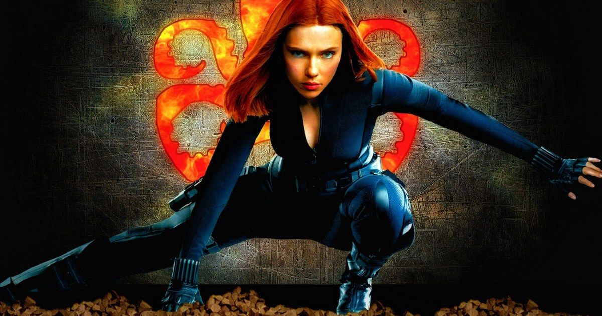 Scarlett Johansson to Collaborate on Black Widow Movie Script?